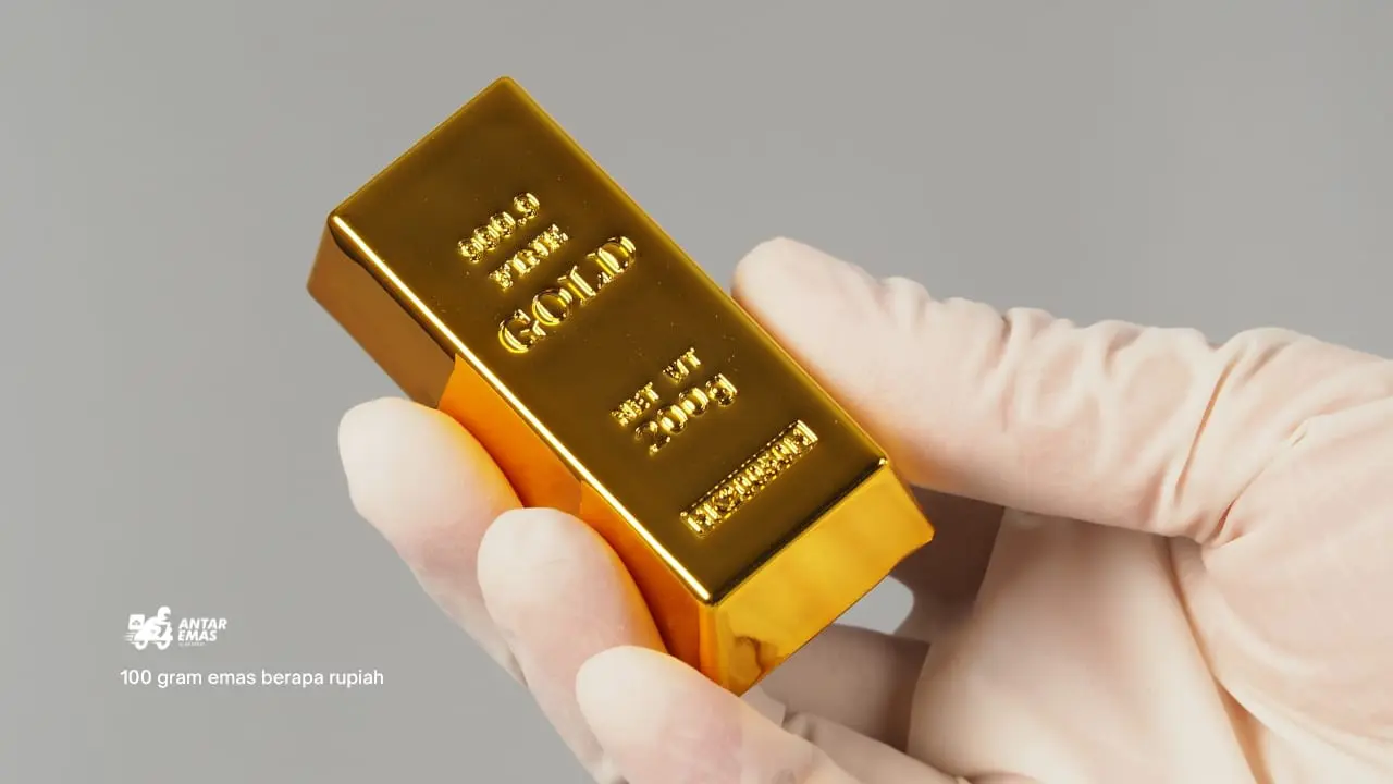 100 gram emas berapa rupiah