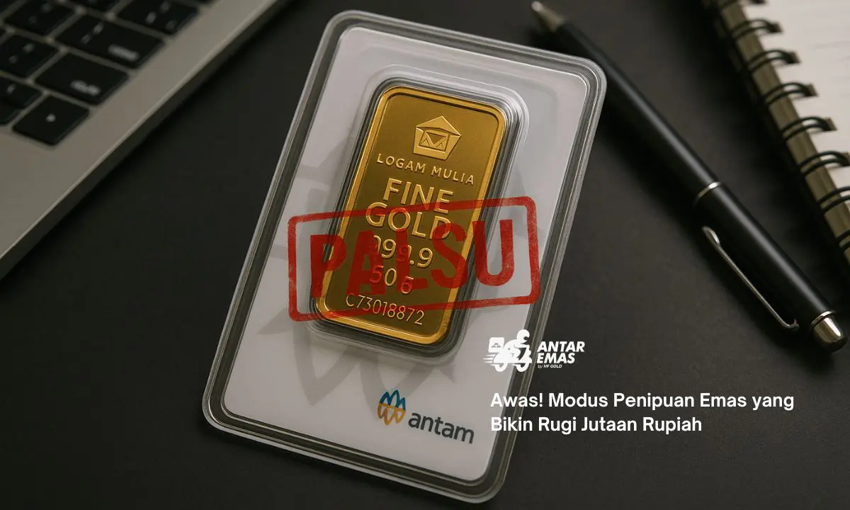 Awas! Modus Penipuan Emas yang Bikin Rugi Jutaan Rupiah