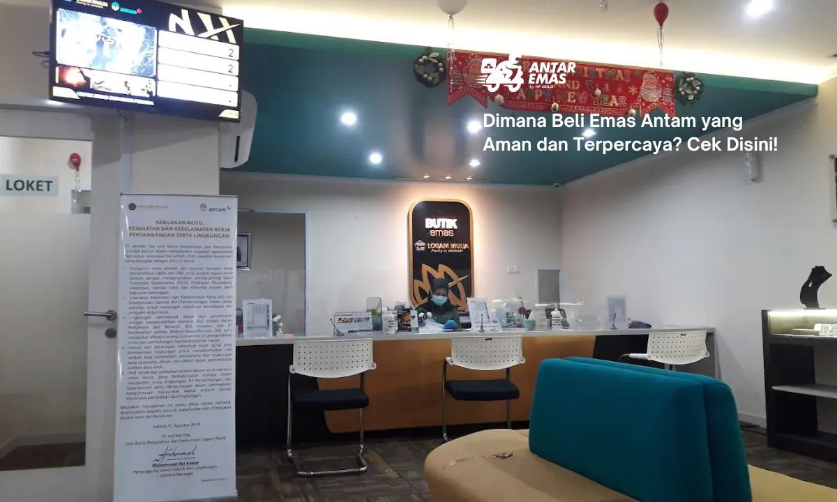 Dimana Beli Emas Antam yang Aman dan Terpercaya? Cek Disini!