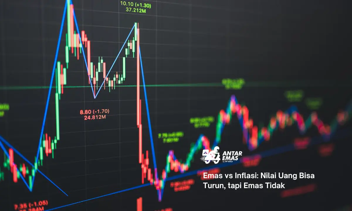Emas vs Inflasi: Nilai Uang Bisa Turun, tapi Emas Tidak