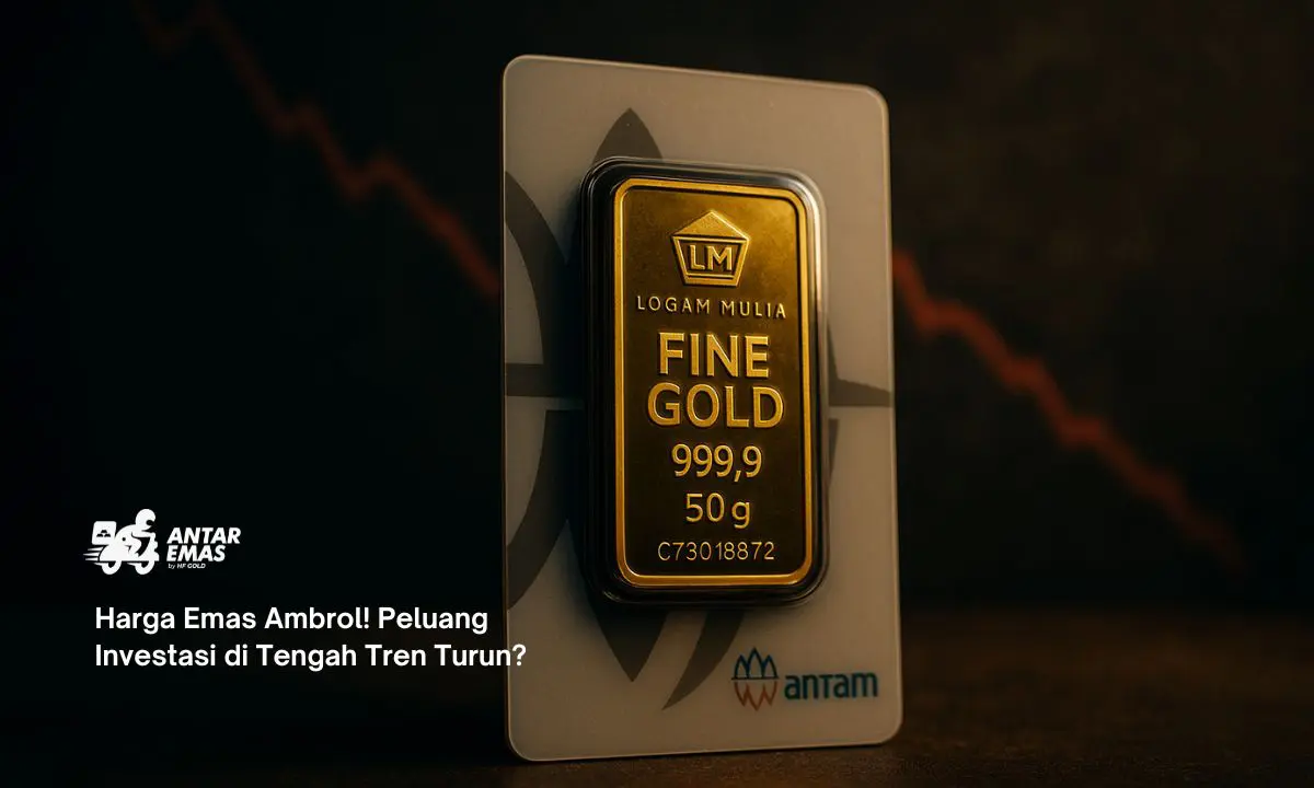 Harga Emas Ambrol! Peluang Investasi di Tengah Tren Turun?