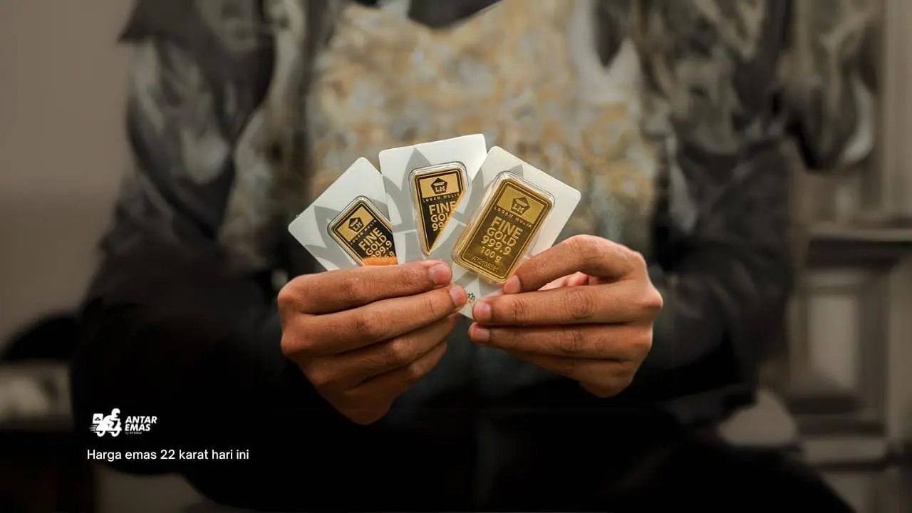 Harga emas 22 karat hari ini