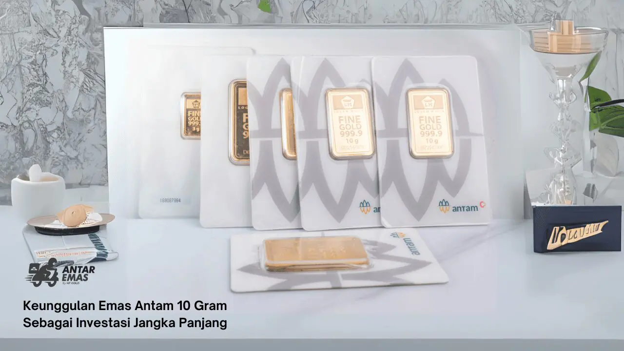 Emas Antam 10 Gram