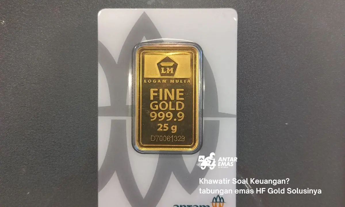 Khawatir Soal Keuangan? tabungan emas HF Gold Solusinya