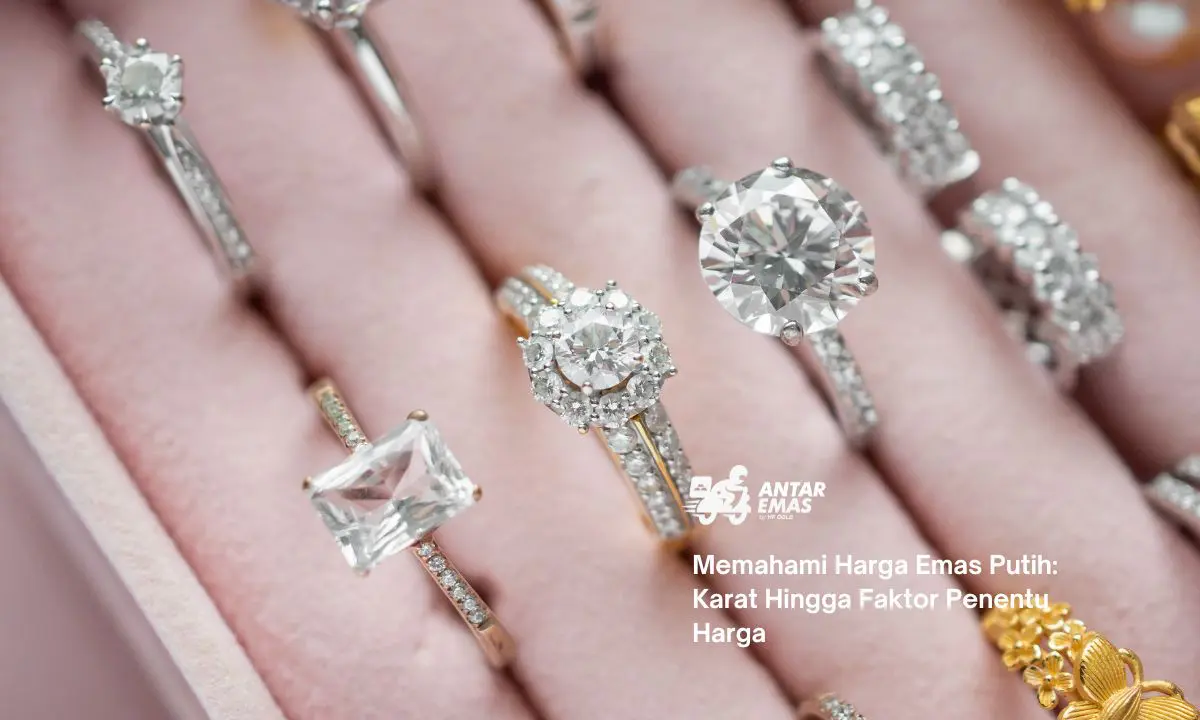Memahami Harga Emas Putih: Karat Hingga Faktor Penentu Harga