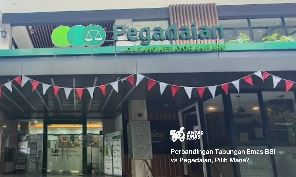 Perbandingan Tabungan Emas BSI vs Pegadaian, Pilih Mana?