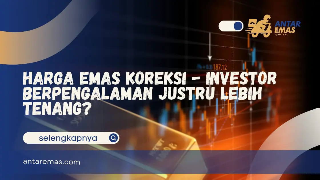 Harga emas koreksi