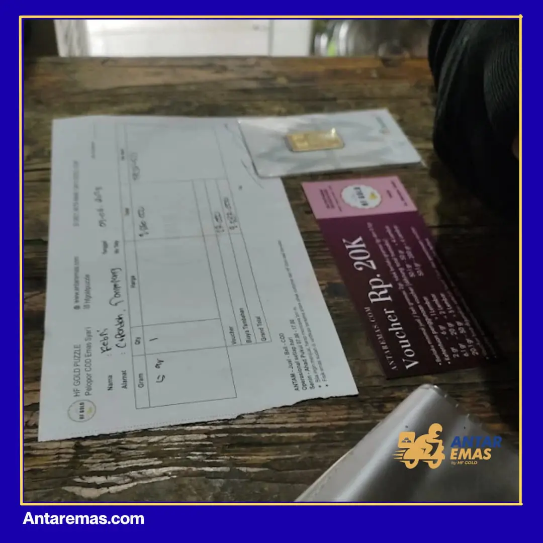 Menitipkan Emas Antam ke Orang Lain
