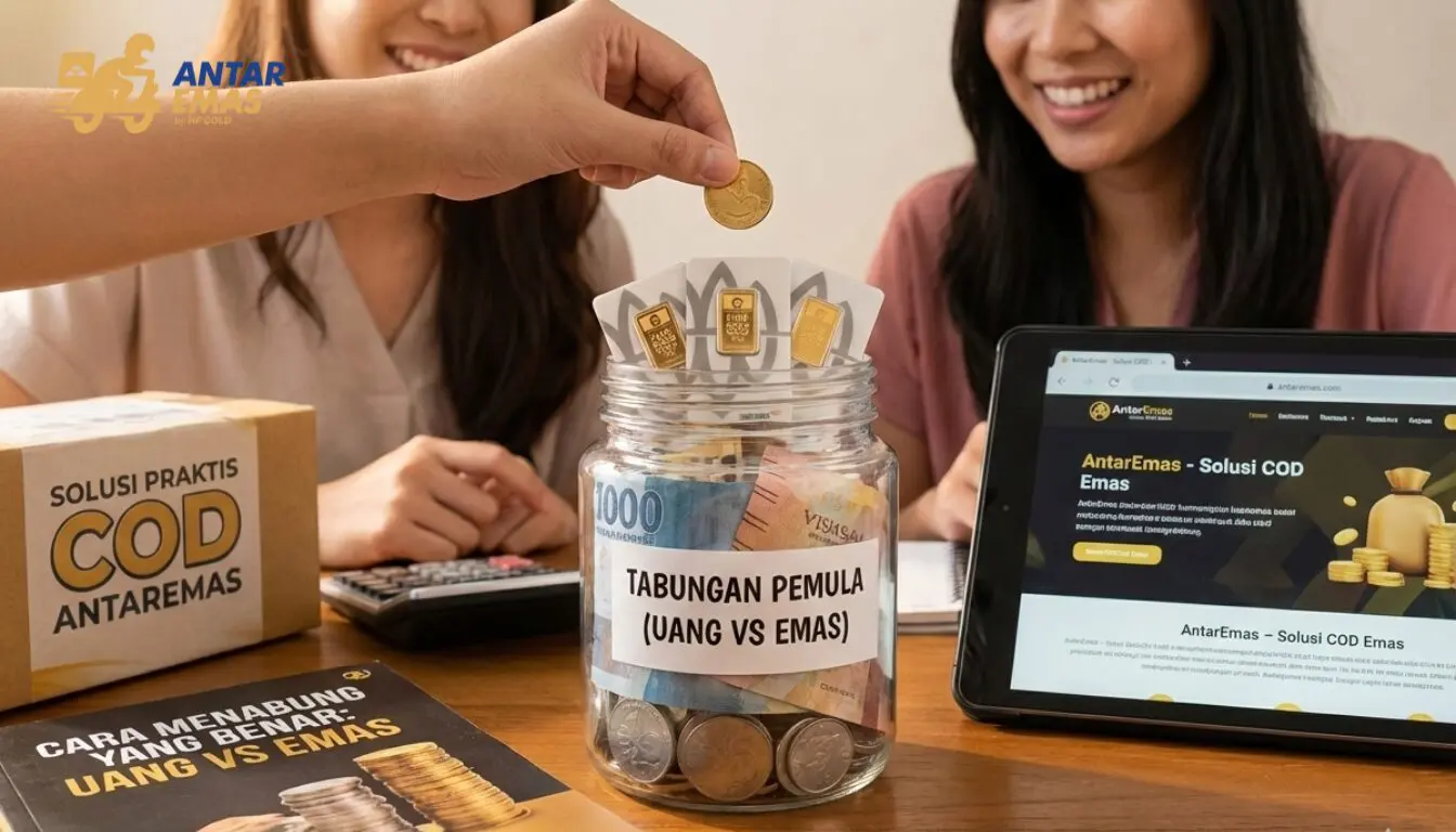 dua wanita sedang belajar menabung untuk pemula