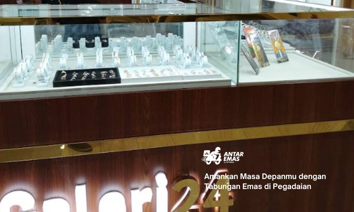 Amankan Masa Depanmu dengan Tabungan Emas di Pegadaian