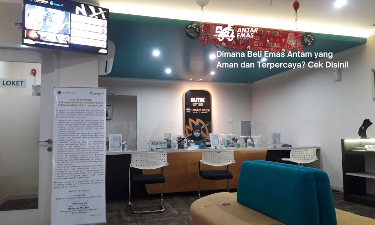 Dimana Beli Emas Antam yang Aman dan Terpercaya? Cek Disini!