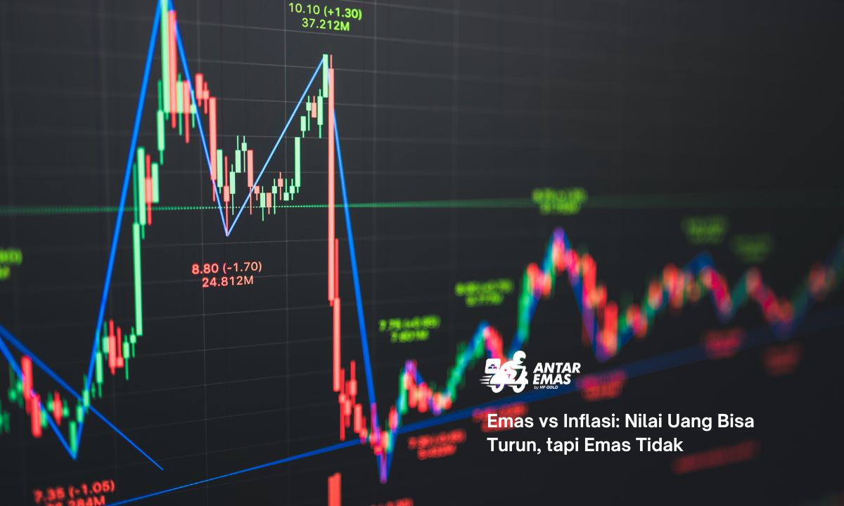 Emas vs Inflasi: Nilai Uang Bisa Turun, tapi Emas Tidak