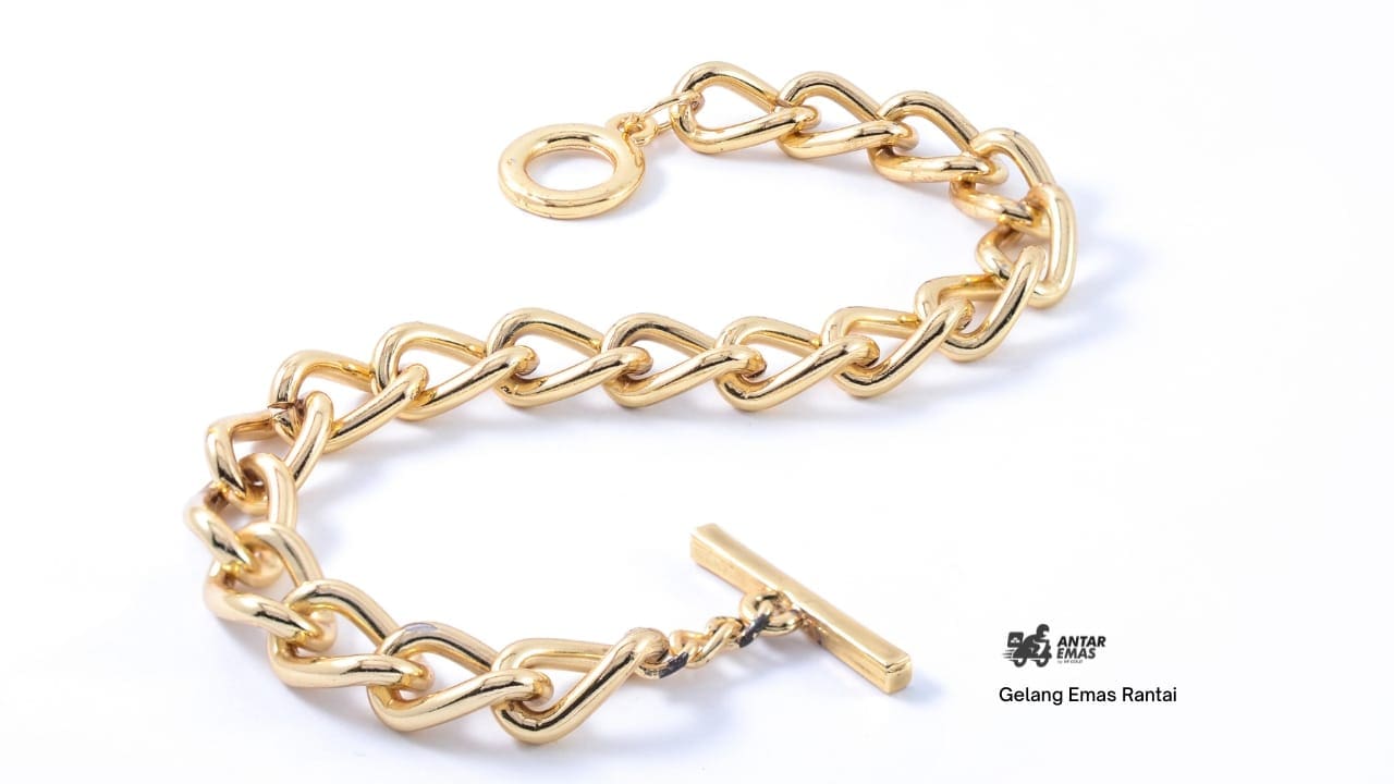 Gelang Emas Rantai