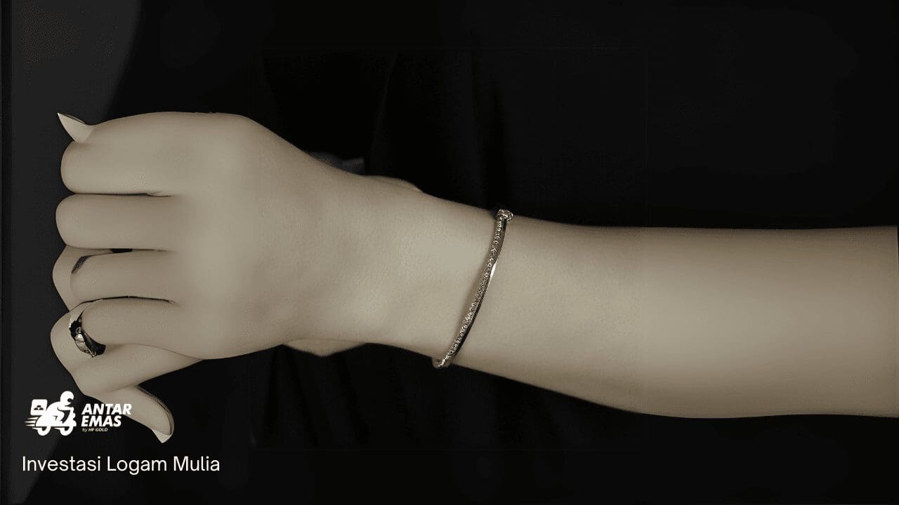 Model Gelang Emas Rantai yang Lagi Tren
