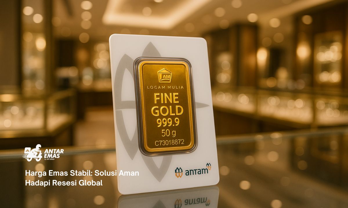Harga Emas Stabil: Solusi Aman Hadapi Resesi Global