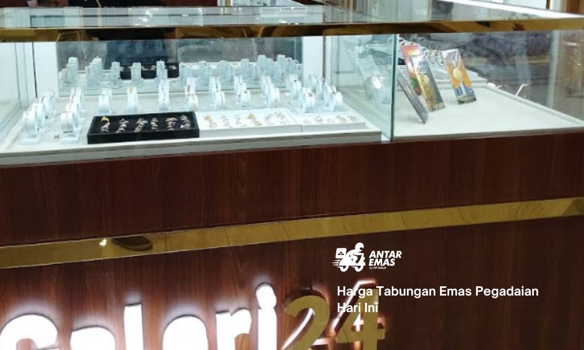 Harga Tabungan Emas Pegadaian Hari Ini