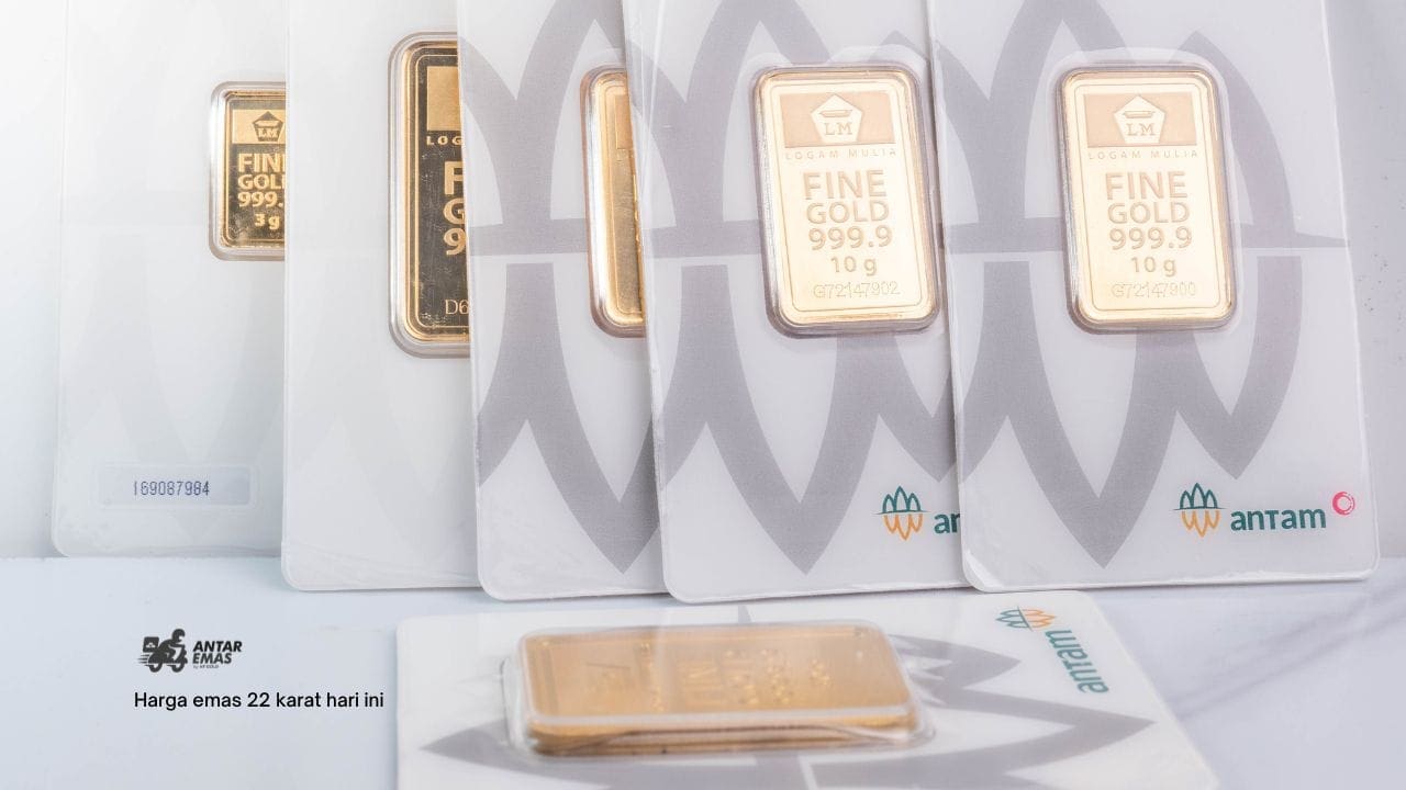 Harga emas 22 karat hari ini