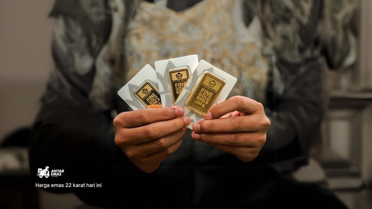 Harga emas 22 karat hari ini