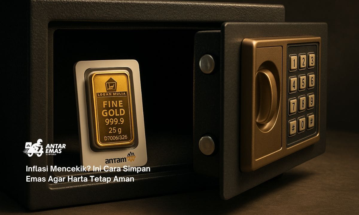 Inflasi Mencekik? Ini Cara Simpan Emas Agar Harta Tetap Aman