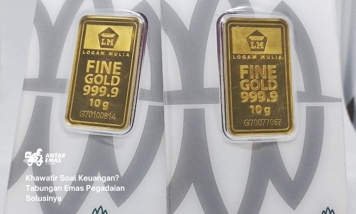 Khawatir Soal Keuangan? Tabungan Emas Pegadaian Solusinya