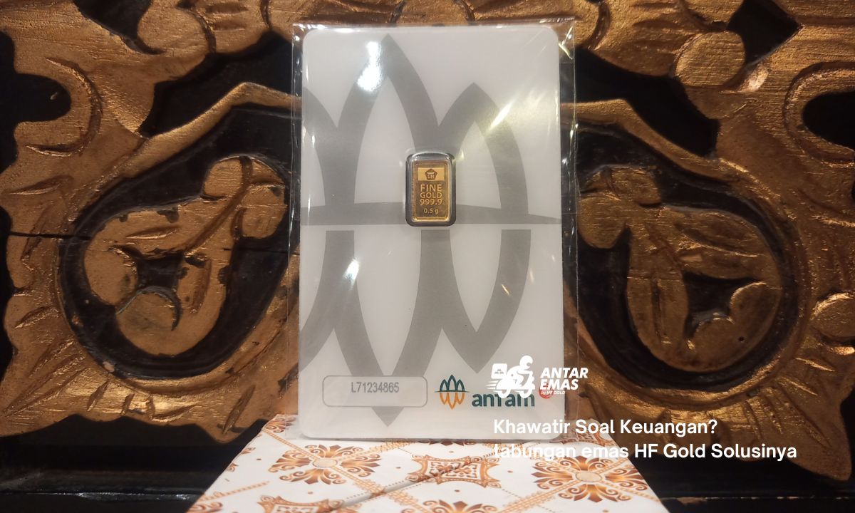 Khawatir Soal Keuangan? tabungan emas HF Gold Solusinya