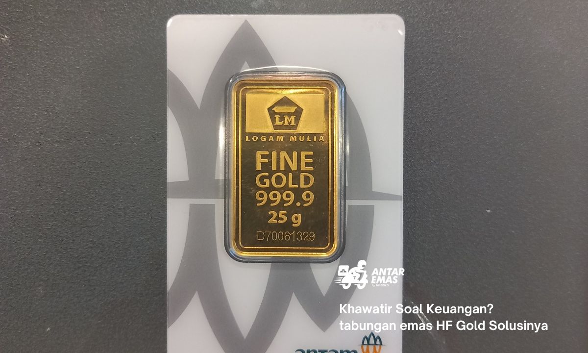 Khawatir Soal Keuangan? tabungan emas HF Gold Solusinya
