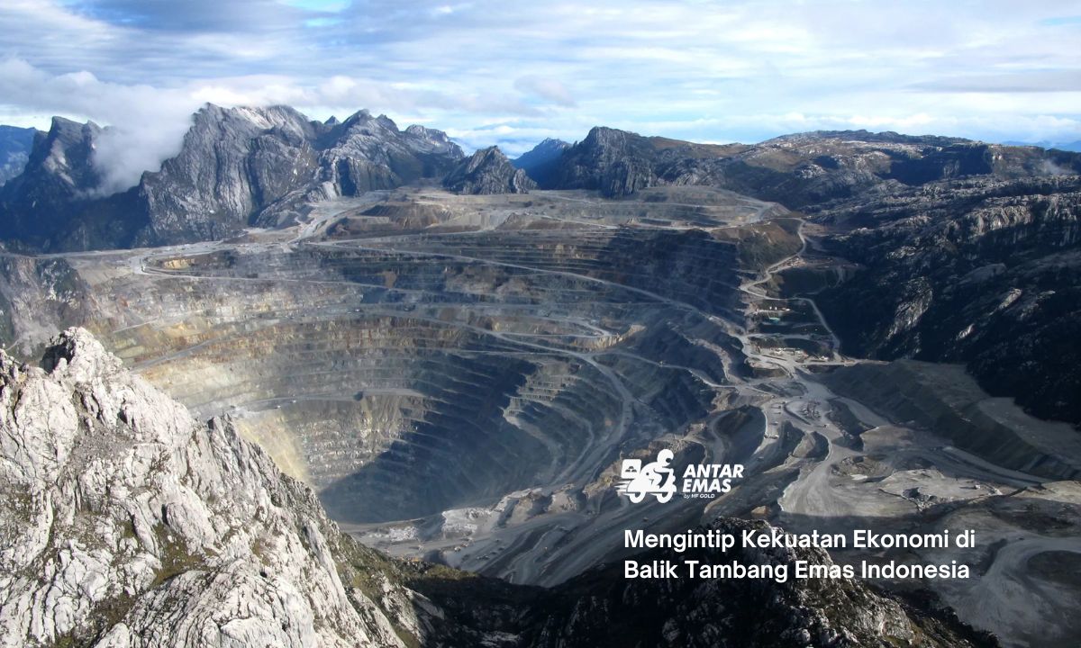 Mengintip Kekuatan Ekonomi di Balik Tambang Emas Indonesia