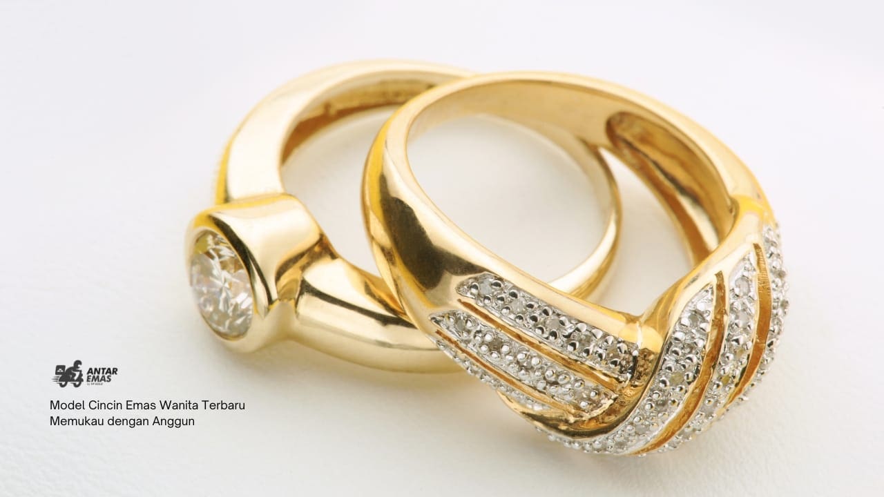 Model Cincin Emas Wanita Terbaru Memukau dengan Anggun