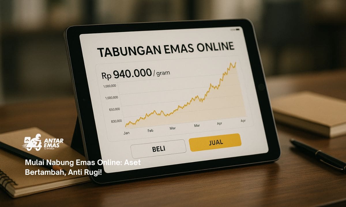 Mulai Nabung Emas Online: Aset Bertambah, Anti Rugi!