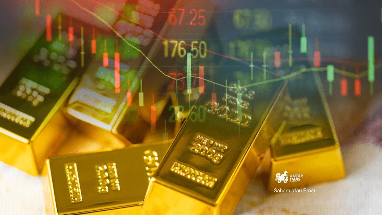 Saham atau Emas