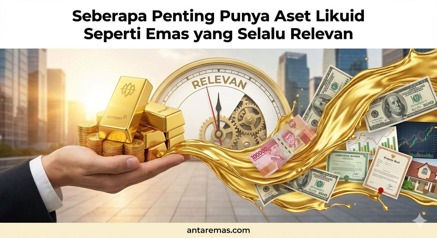 Seberapa Penting Punya Aset Likuid Seperti Emas yang Selalu Relevan