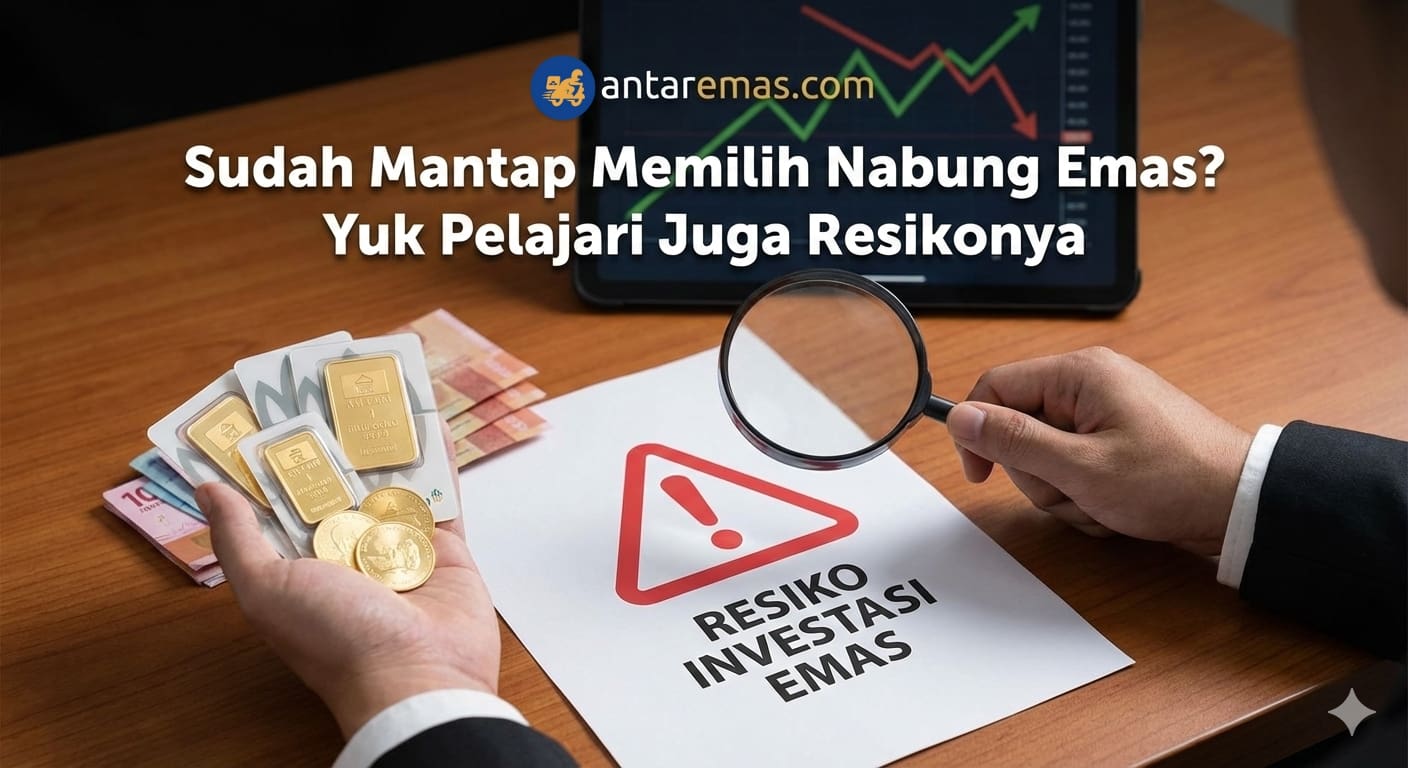 Sudah Mantap Memilih Nabung Emas? Yuk Pelajari Juga Resikonya