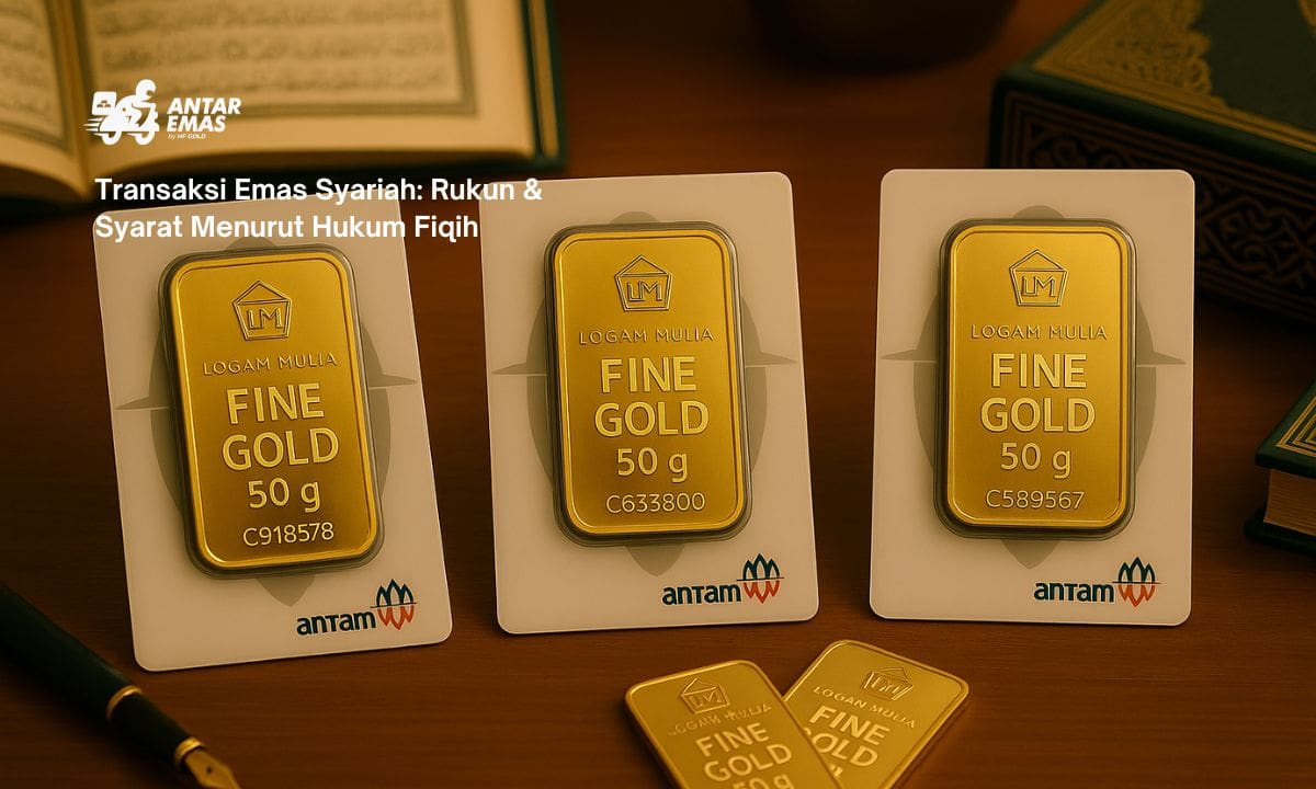 Transaksi Emas Syariah: Rukun & Syarat Menurut Hukum Fiqih
