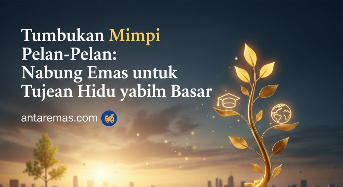 Tumbuhkan Mimpi Pelan-Pelan: Nabung Emas untuk Tujuan Hidup yang Lebih Besar