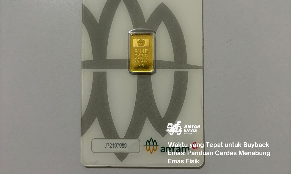 Waktu yang Tepat untuk Buyback Emas: Panduan Cerdas Menabung Emas Fisik