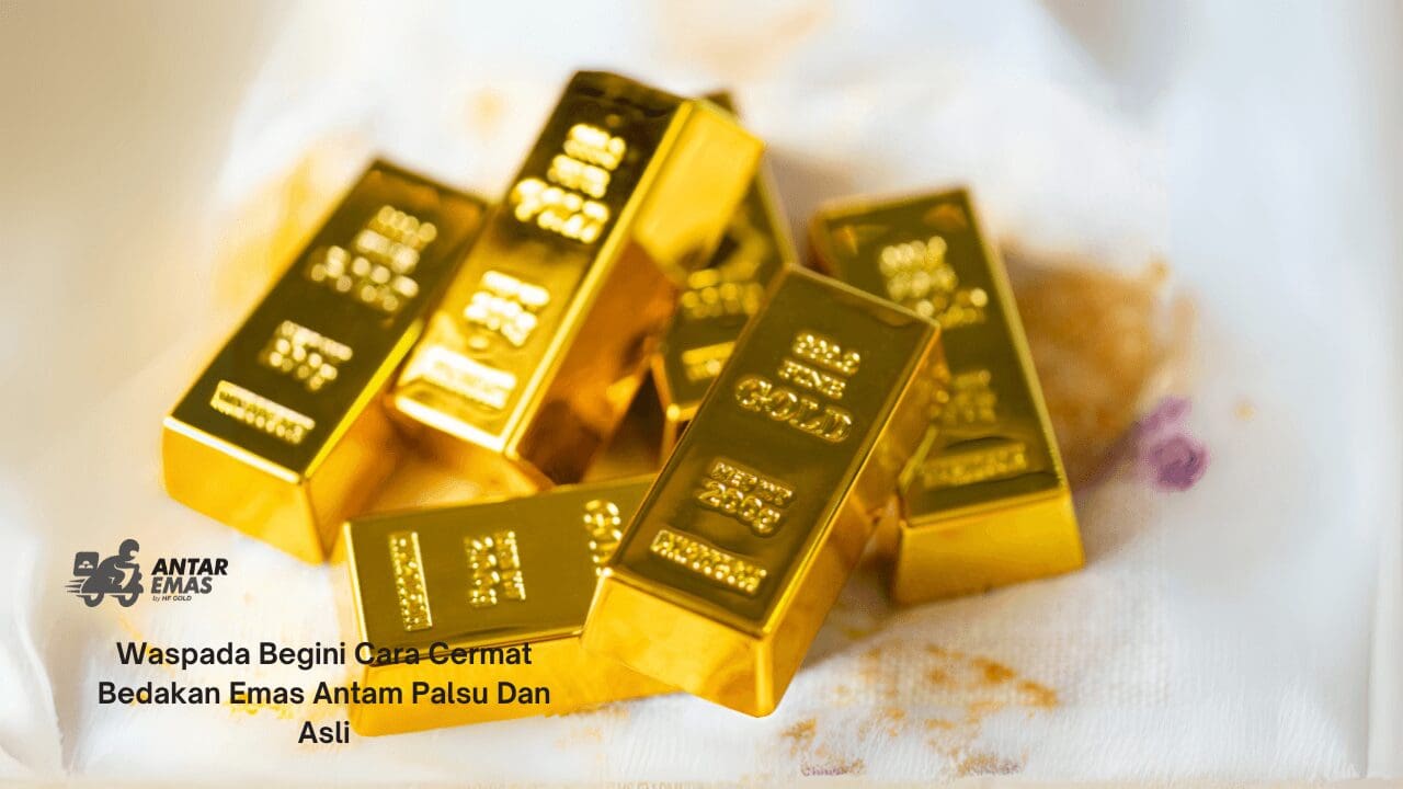 emas Antam palsu dan asli