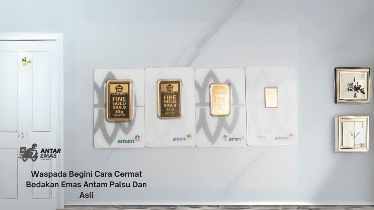emas Antam palsu dan asli